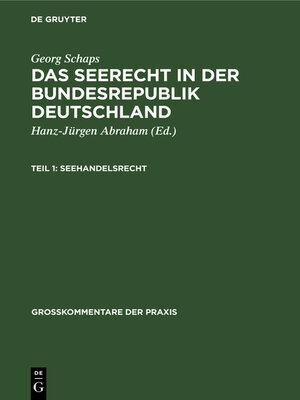 cover image of Georg Schaps